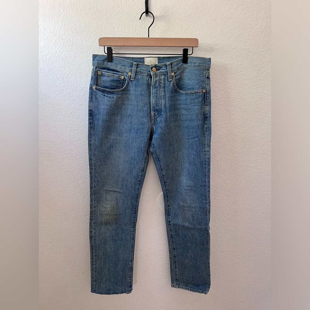 Sid Mashburn Slim Light Wash Denim